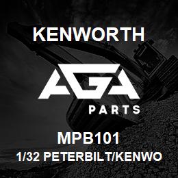 MPB101 Kenworth 1/32 PETERBILT/KENWORTH TOR | AGA Parts