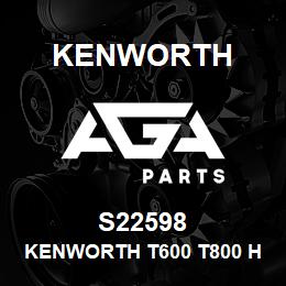 S22598 Kenworth KENWORTH T600 T800 HEADLIGHT | AGA Parts