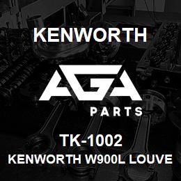 TK-1002 Kenworth KENWORTH W900L LOUVERED GRIL | AGA Parts