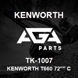 TK-1007 Kenworth KENWORTH T660 72"" CAB SLEEP | AGA Parts