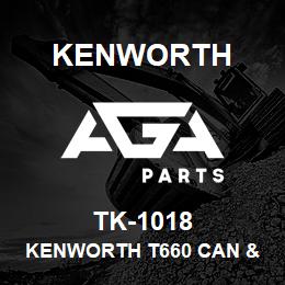 TK-1018 Kenworth KENWORTH T660 CAN & 72"" SLE | AGA Parts