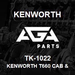 TK-1022 Kenworth KENWORTH T660 CAB & 86"" SLE | AGA Parts