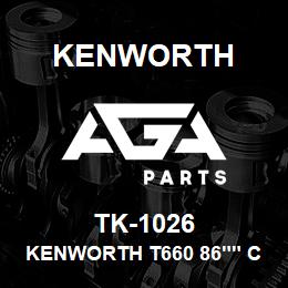 TK-1026 Kenworth KENWORTH T660 86"" CAB SLEEP | AGA Parts