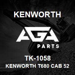 TK-1058 Kenworth KENWORTH T680 CAB 52"" SLEEP | AGA Parts