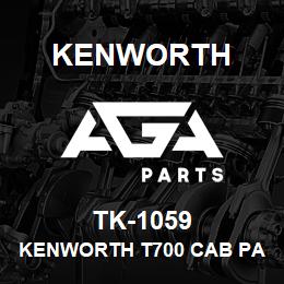 TK-1059 Kenworth KENWORTH T700 CAB PANEL SLEE | AGA Parts