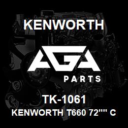 TK-1061 Kenworth KENWORTH T660 72"" CAB SLEEP | AGA Parts