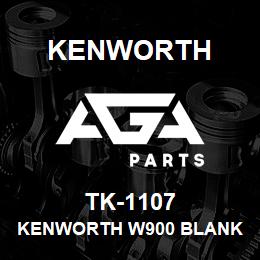 TK-1107 Kenworth KENWORTH W900 BLANK AIR FILT | AGA Parts