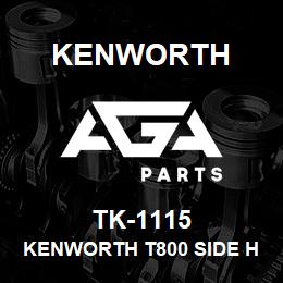 TK-1115 Kenworth KENWORTH T800 SIDE HOOD DEFL | AGA Parts