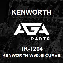 TK-1204 Kenworth KENWORTH W900B CURVED GLASS | AGA Parts