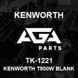 TK-1221 Kenworth KENWORTH T800W BLANK FENDER | AGA Parts