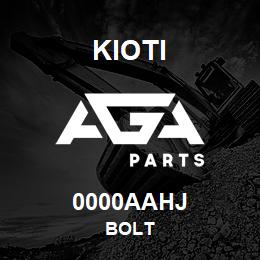 0000AAHJ Kioti BOLT | AGA Parts