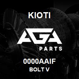 0000AAIF Kioti BOLT V | AGA Parts