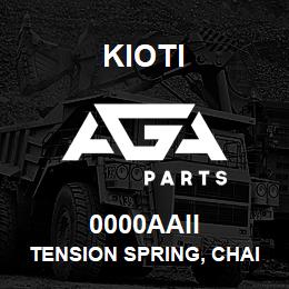 0000AAII Kioti TENSION SPRING, CHAIN DNR V | AGA Parts