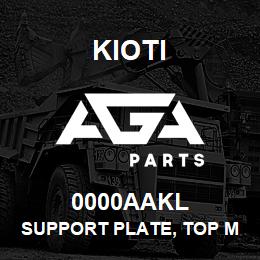 0000AAKL Kioti SUPPORT PLATE, TOP MASTER USE R1615-12101 DNR V | AGA Parts