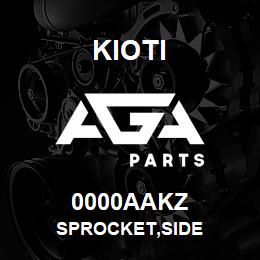 0000AAKZ Kioti SPROCKET,SIDE | AGA Parts