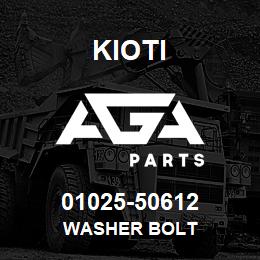 01025-50612 Kioti WASHER BOLT | AGA Parts