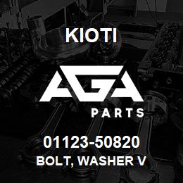 01123-50820 Kioti BOLT, WASHER V | AGA Parts