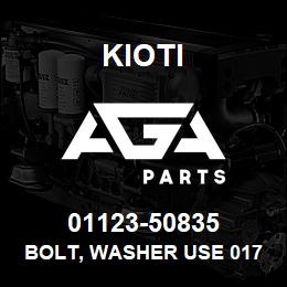 01123-50835 Kioti BOLT, WASHER USE 01754-50835 DNR V | AGA Parts