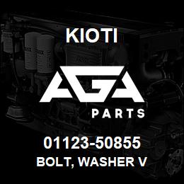 01123-50855 Kioti BOLT, WASHER V | AGA Parts