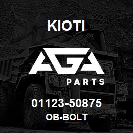 01123-50875 Kioti OB-BOLT | AGA Parts