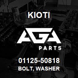 01125-50818 Kioti BOLT, WASHER | AGA Parts