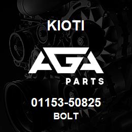 01153-50825 Kioti BOLT | AGA Parts