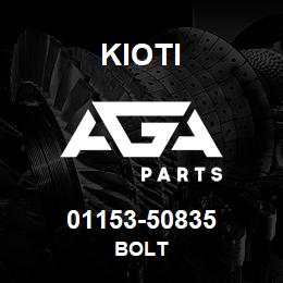 01153-50835 Kioti BOLT | AGA Parts