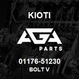 01176-51230 Kioti BOLT V | AGA Parts