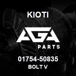 01754-50835 Kioti BOLT V | AGA Parts