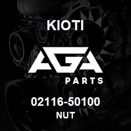 02116-50100 Kioti NUT | AGA Parts