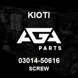 03014-50616 Kioti SCREW | AGA Parts