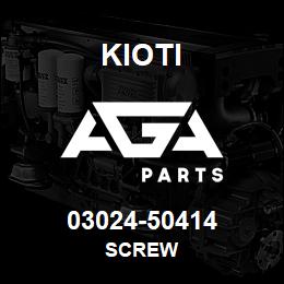 03024-50414 Kioti SCREW | AGA Parts