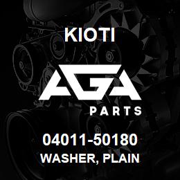 04011-50180 Kioti WASHER, PLAIN | AGA Parts