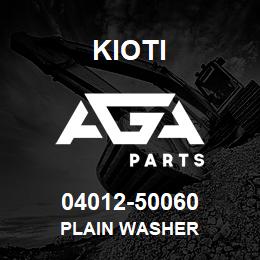 04012-50060 Kioti PLAIN WASHER | AGA Parts