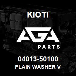 04013-50100 Kioti PLAIN WASHER V | AGA Parts