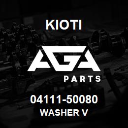 04111-50080 Kioti WASHER V | AGA Parts