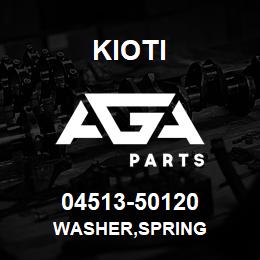 04513-50120 Kioti WASHER,SPRING | AGA Parts