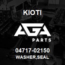 04717-02150 Kioti WASHER,SEAL | AGA Parts