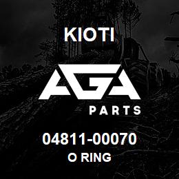 04811-00070 Kioti O RING | AGA Parts