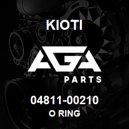 04811-00210 Kioti O RING | AGA Parts