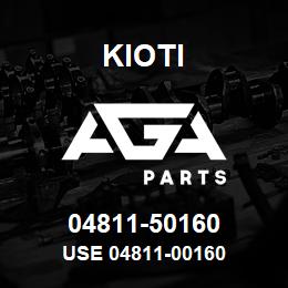 04811-50160 Kioti USE 04811-00160 | AGA Parts