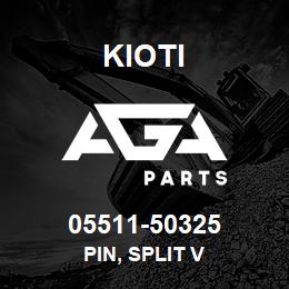 05511-50325 Kioti PIN, SPLIT V | AGA Parts