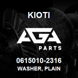 0615010-2316 Kioti WASHER, PLAIN | AGA Parts