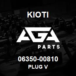 06350-00810 Kioti PLUG V | AGA Parts