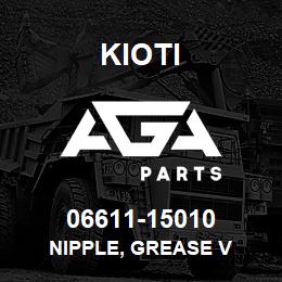 06611-15010 Kioti NIPPLE, GREASE V | AGA Parts