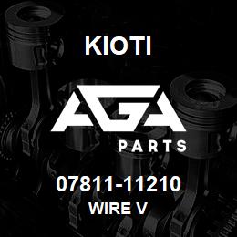 07811-11210 Kioti WIRE V | AGA Parts