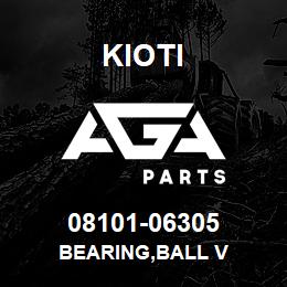 08101-06305 Kioti BEARING,BALL V | AGA Parts