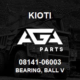 08141-06003 Kioti BEARING, BALL V | AGA Parts