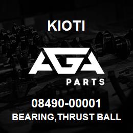 08490-00001 Kioti BEARING,THRUST BALL | AGA Parts