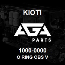 1000-0000 Kioti O RING OBS V | AGA Parts